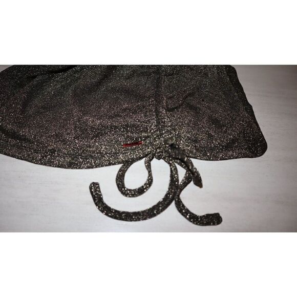 n:Philanthropy 7551LRX00 Womens Sz M Black Gold Demetra Metallic Mini Dress $158 - Picture 5 of 14